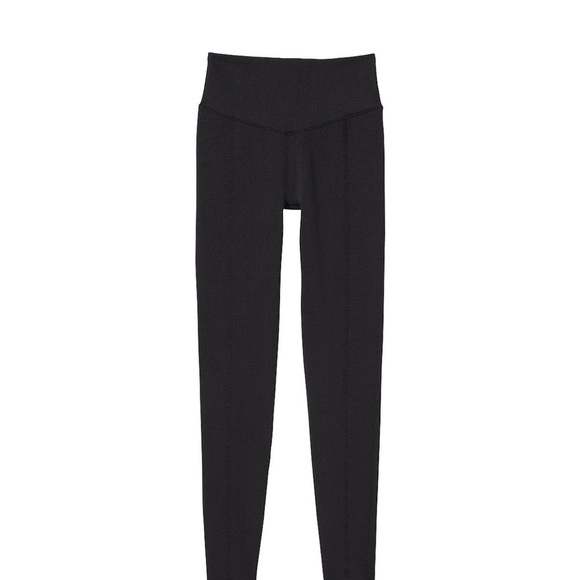 PINK Victoria's Secret Other - PINK Victoria's Secret Black Leggings with Stretchy Fit and Wide Waistband